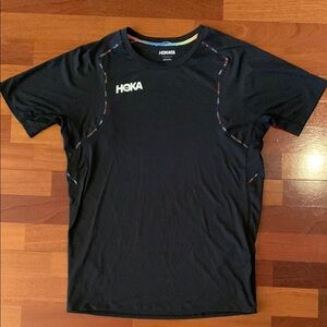Hoka Men's Black Performance Shirt
